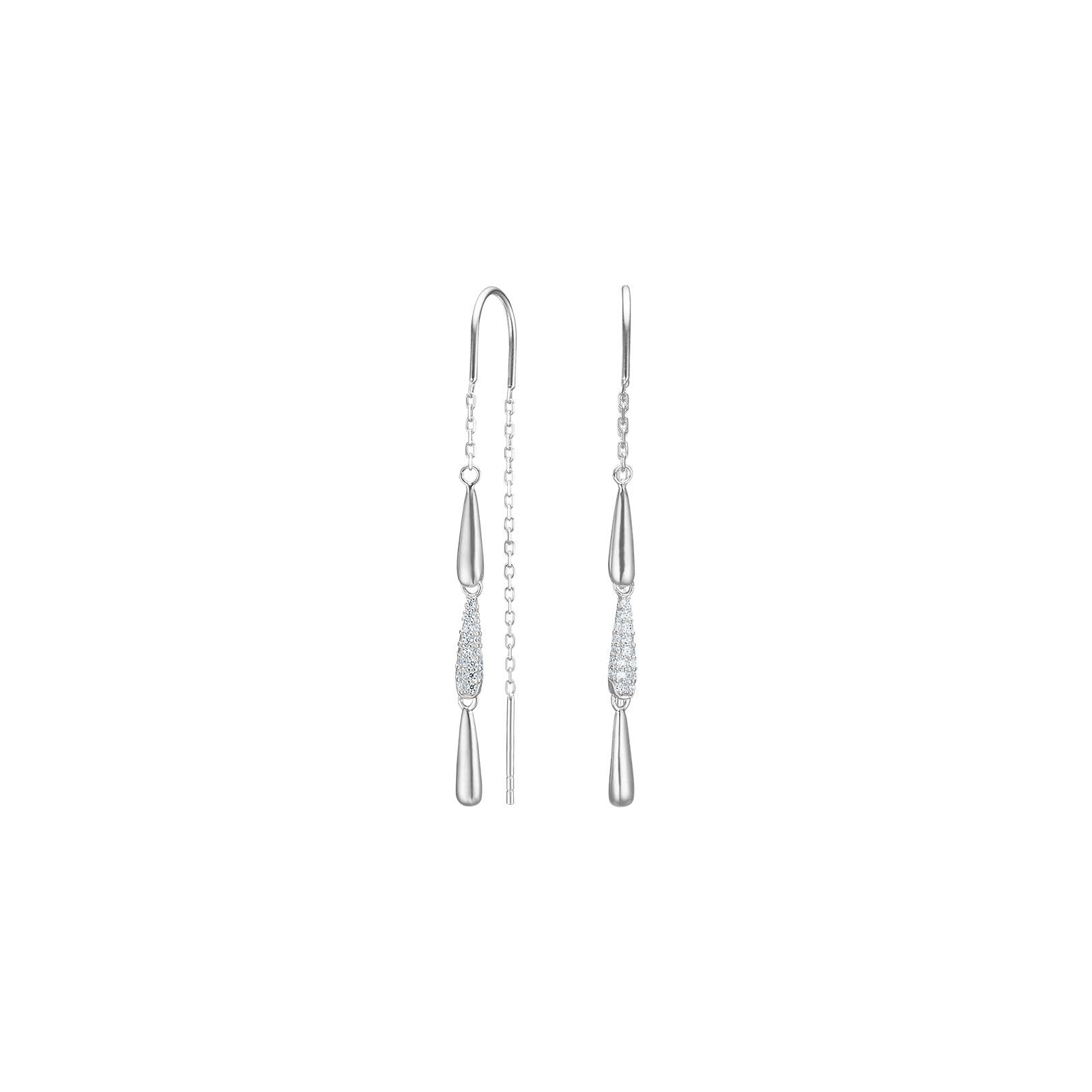 Silver earrings ROMYNOR