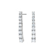Silver ear hangers RIKKENOR