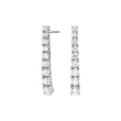 Silver ear hangers RIKKENOR