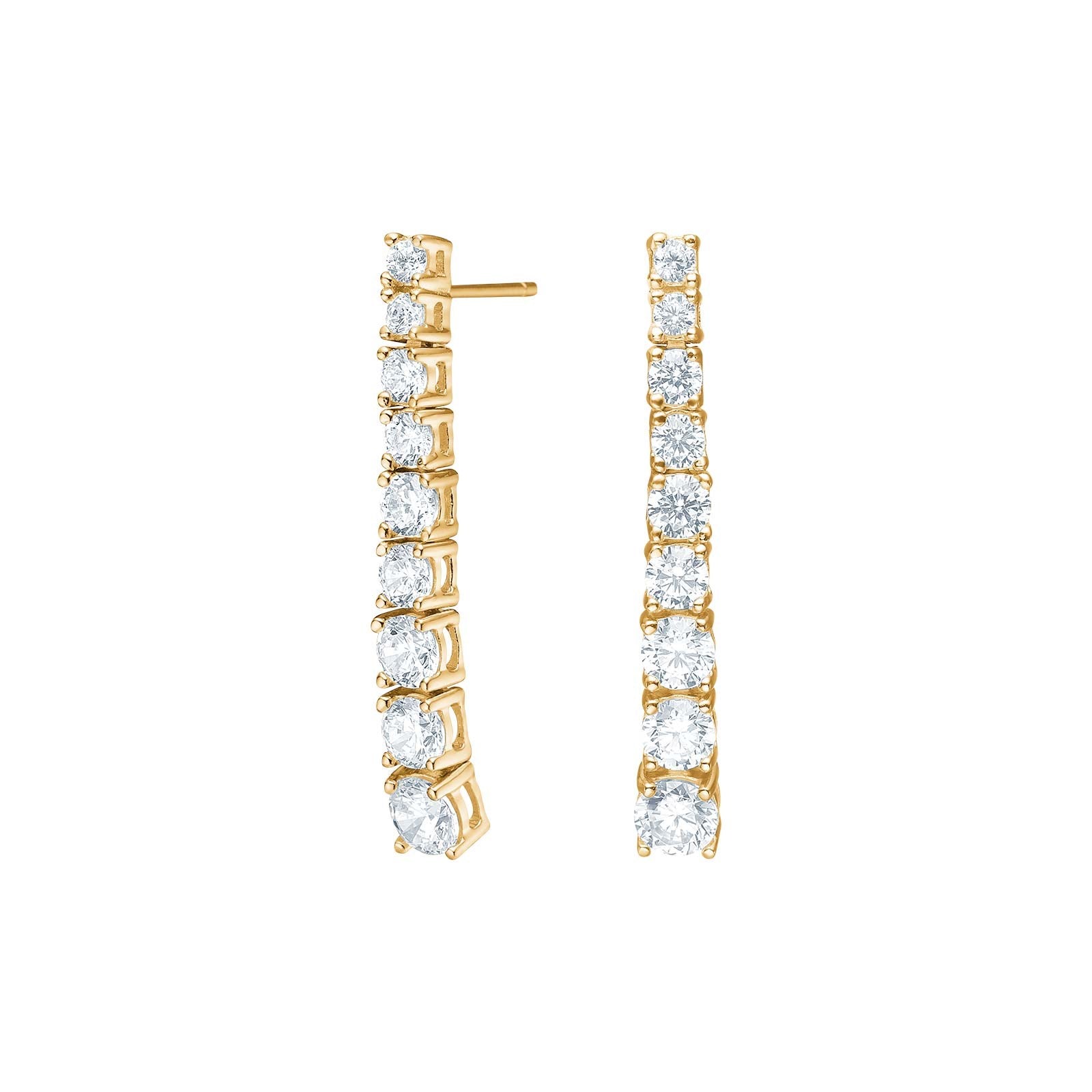 Silver ear hangers RIKKENOR