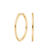 Rhod. Silver earring JUNENOR 28mm