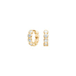 Silver hoop earrings TESSANOR