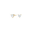 Silver stud earrings TANJANOR