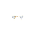 Silver stud earrings TANJANOR