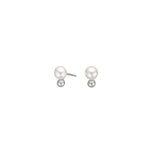 Silber-Ohrstecker grau TIFFANYNOR
