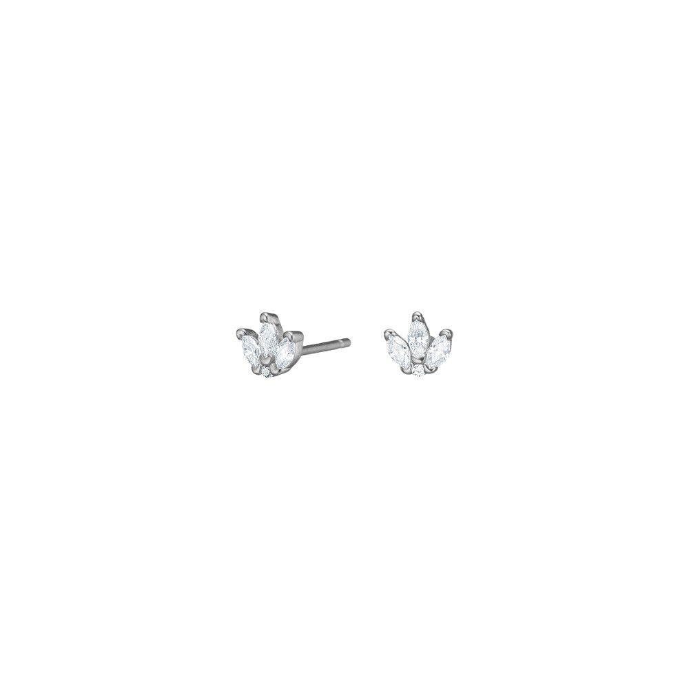 Silber-Ohrstecker 15 SUSANNENOR - Vergoldet