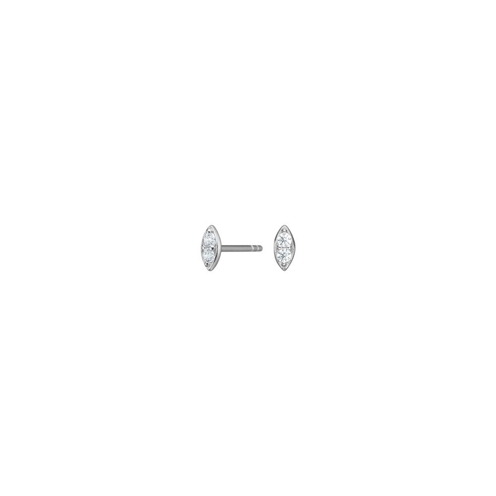 Silver stud earrings 20 SUSANNENOR - Gold plated