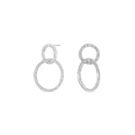 Rhd. silver ear studs LOOK52