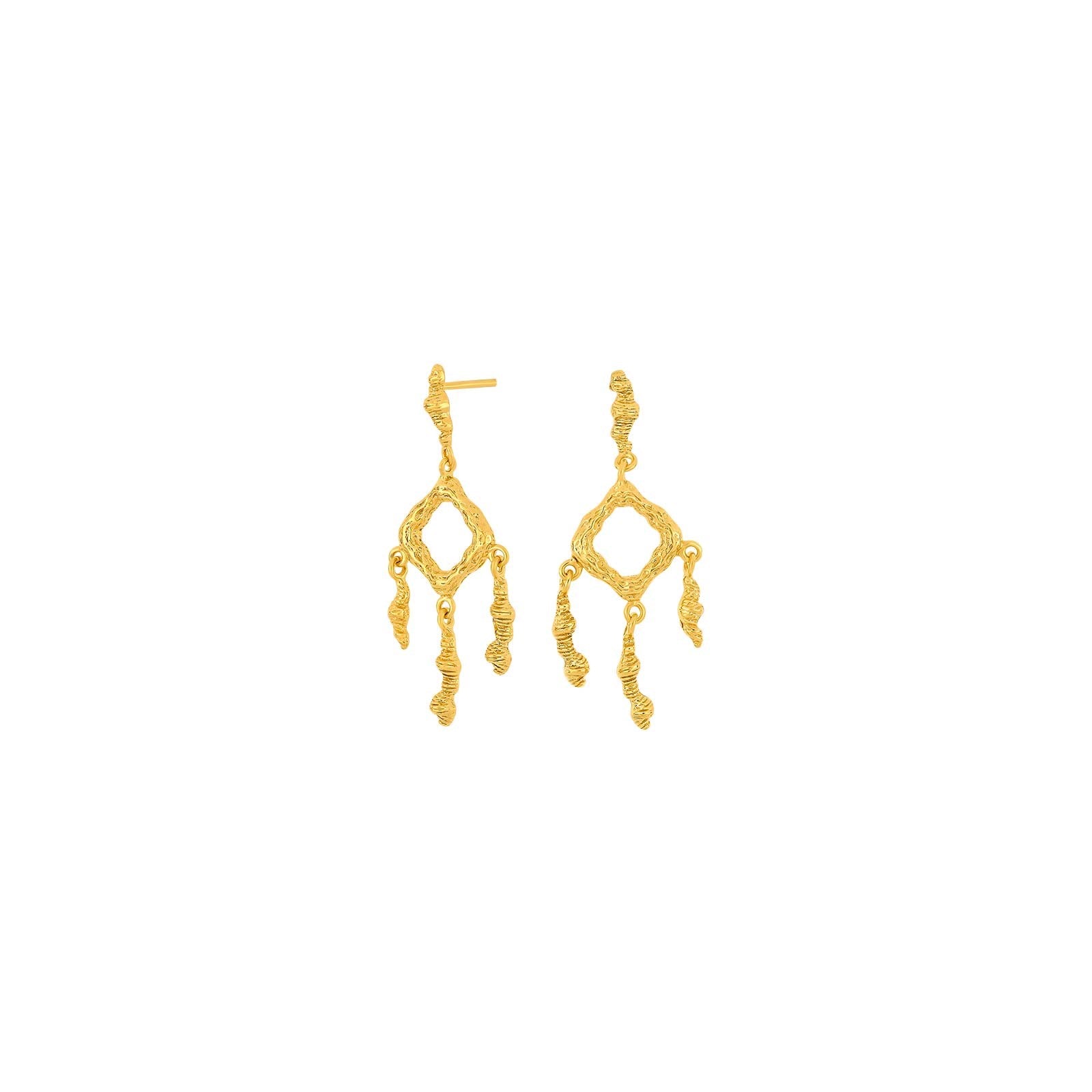 Silver ear hangers ADD52
