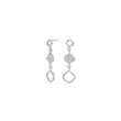 Silver ear hangers ADD52