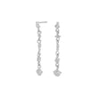 Silver ear hangers ADD52