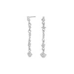 Silver ear hangers ADD52