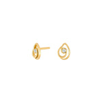 8ct. gold earring