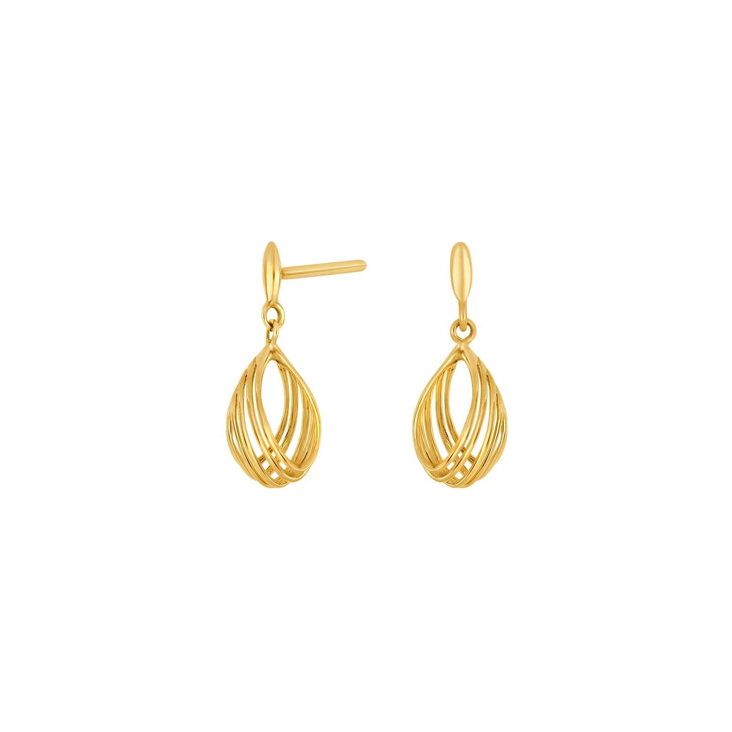 8Kt. Gold Ohringe