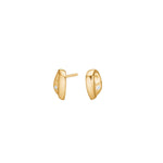 8kt. Gold Ohrstecker m. cz