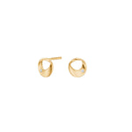 14Kt. Gold Ohrstecker m. 0,018ct W/SI