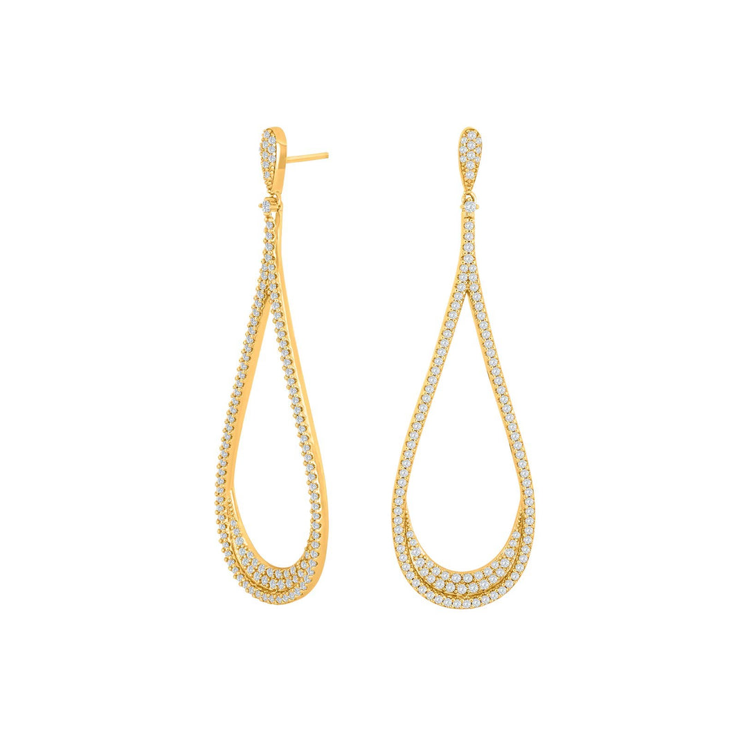 Vergoldet Silber Ohrstecker MIMINOR