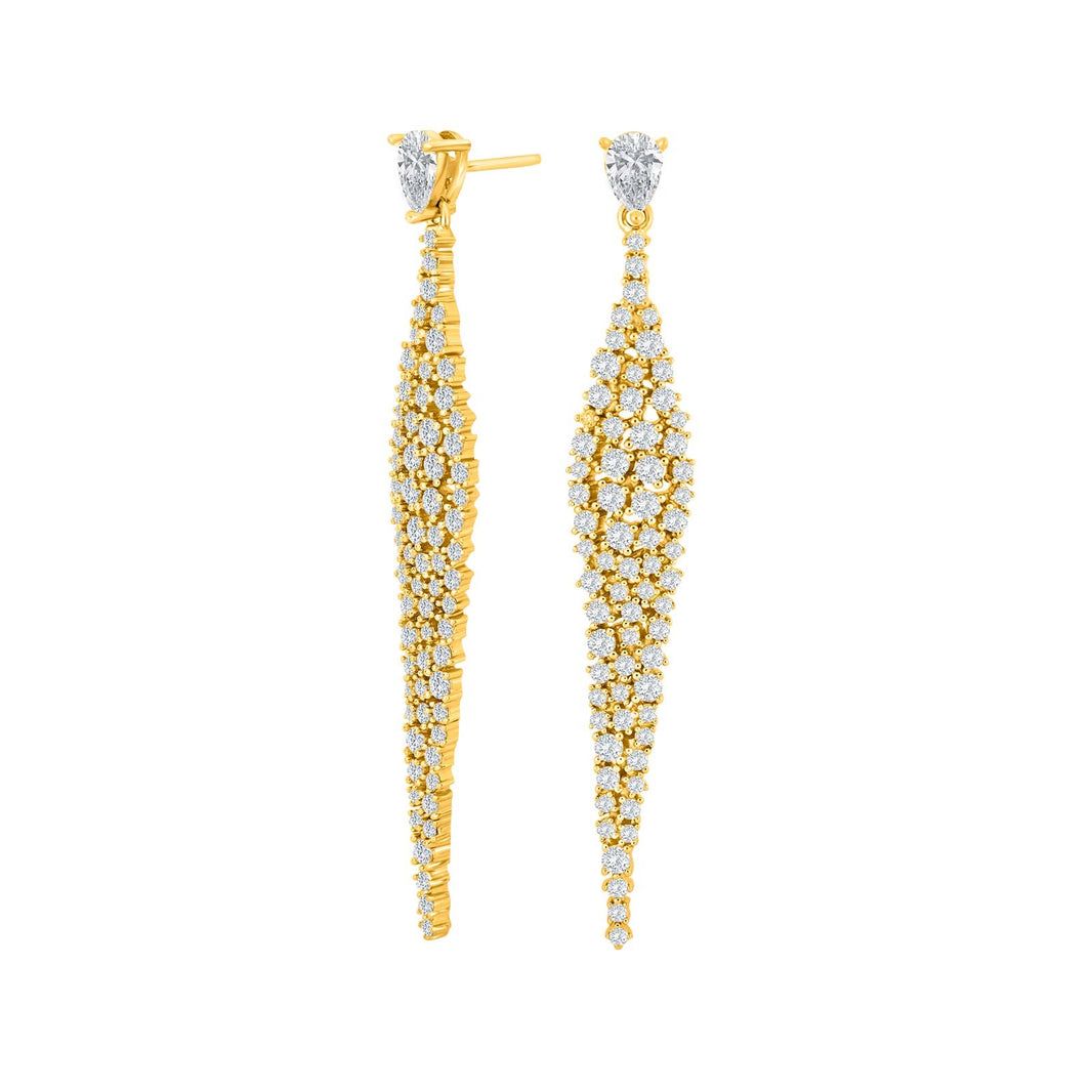 Vergoldet Silber Ohrstecker MIMINOR