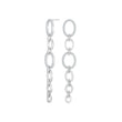 Silver earrings MIMINOR round