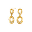 Silver earrings OLGANOR