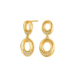 Silver earrings OLGANOR