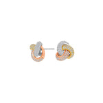 Rhd. Silver earring OLIVIANOR