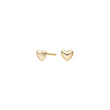 Silver earrings small heart BREEZE52