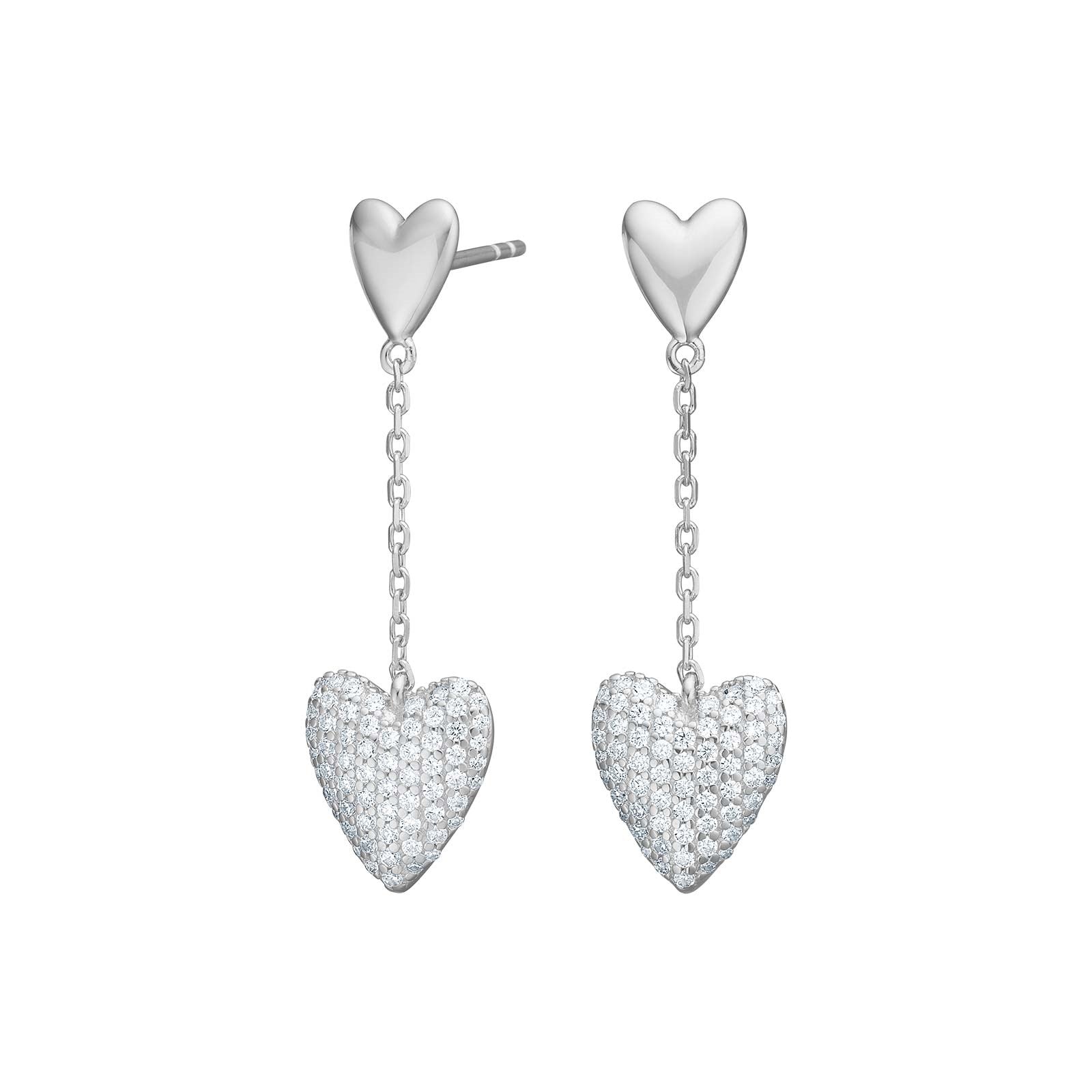Silver earrings RISANOR