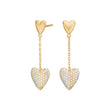 Silver earrings RISANOR