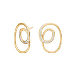 Silver ear studs small RUELLENOR