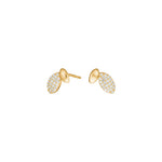 Silver stud earrings TINENOR