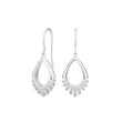 Silver earrings PIPERNOR