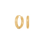 14kt. Goldohrringe 15mm