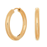 8kt. Goldohrringe 20mm