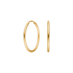 8kt. Goldohrringe 23mm