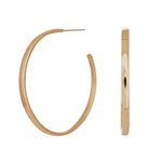 8kt. Goldohrringe 32mm