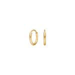 14kt. Goldohrringe 8mm
