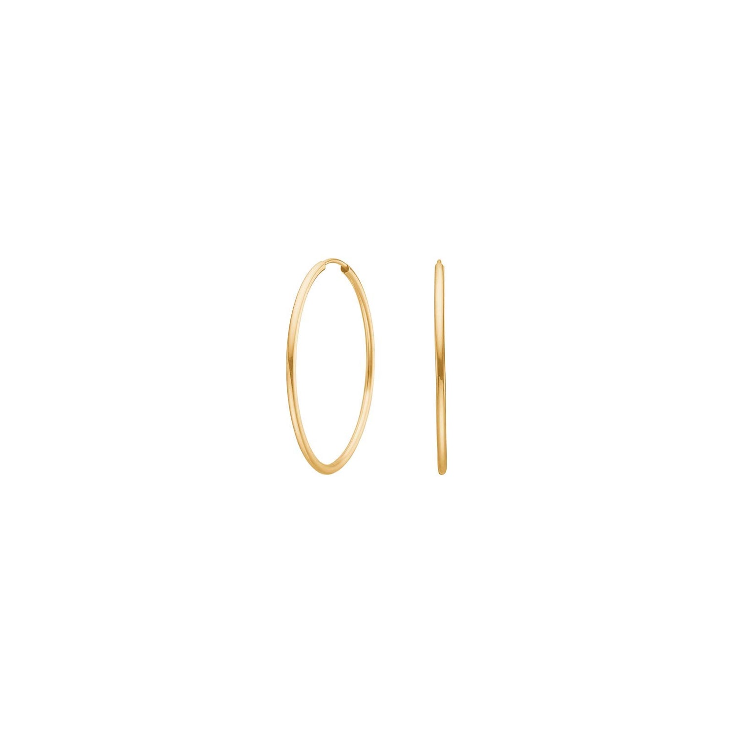 8kt. Goldohrringe 30mm