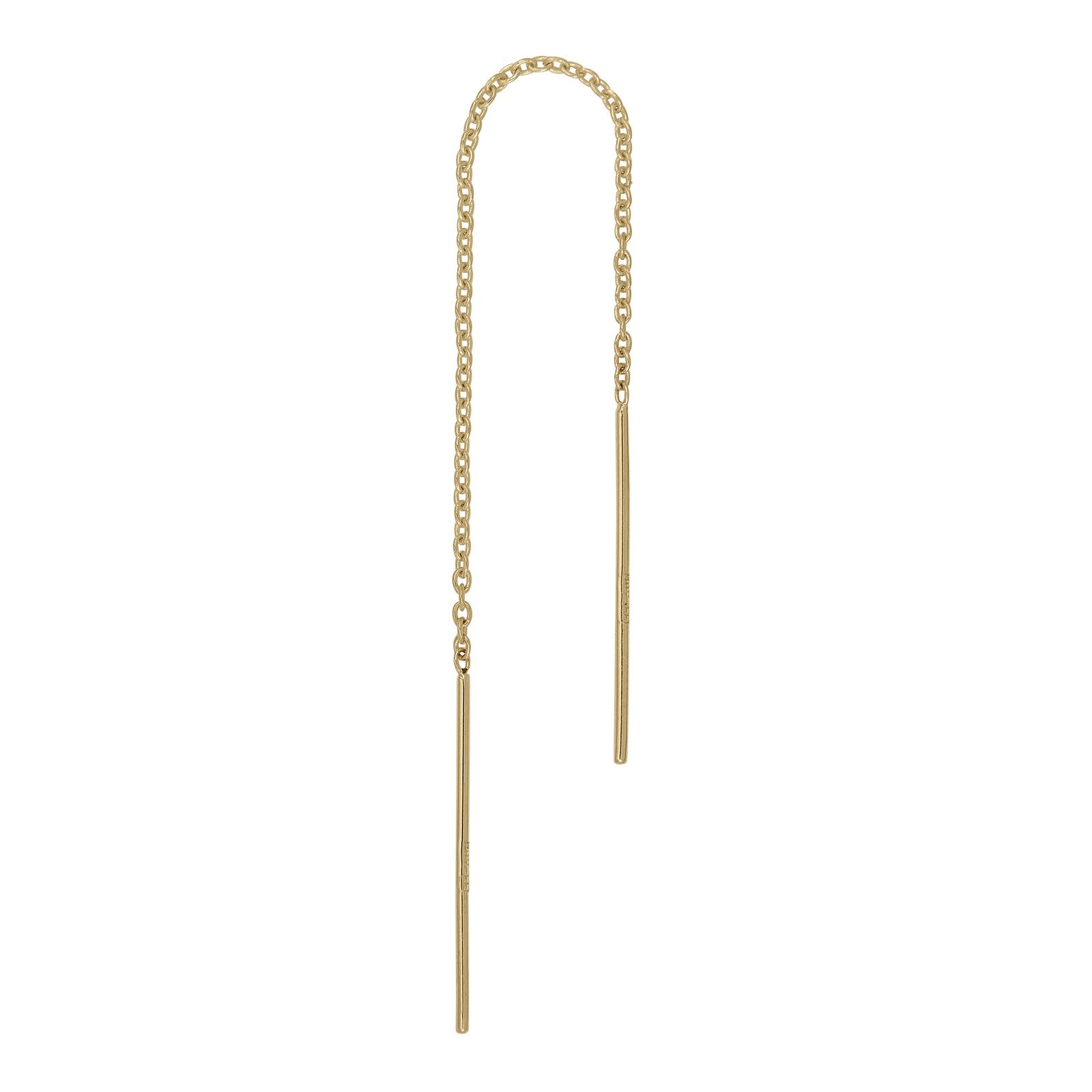 8ct. gold earring 1pc.