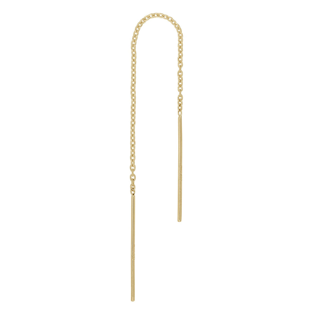 14kt. guldørekæde m/stav PIERCE52 1stk.