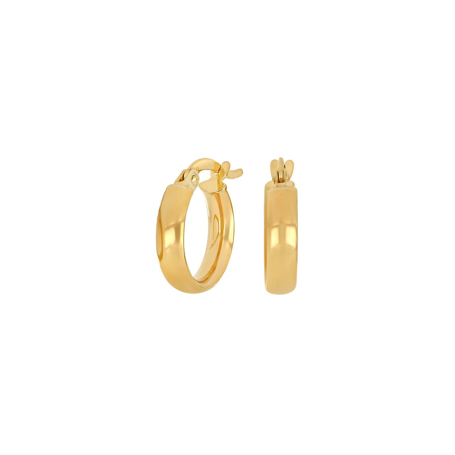 8kt. Goldohrringe 13mm