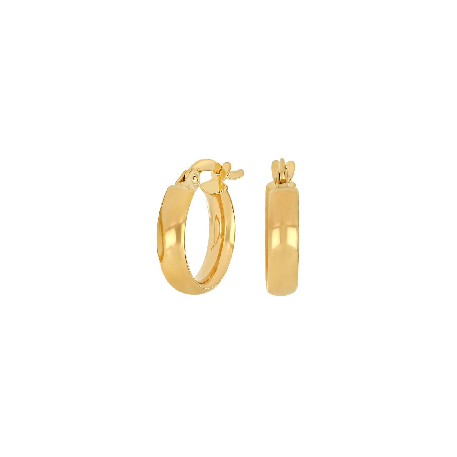 8kt. Goldohrringe 13mm