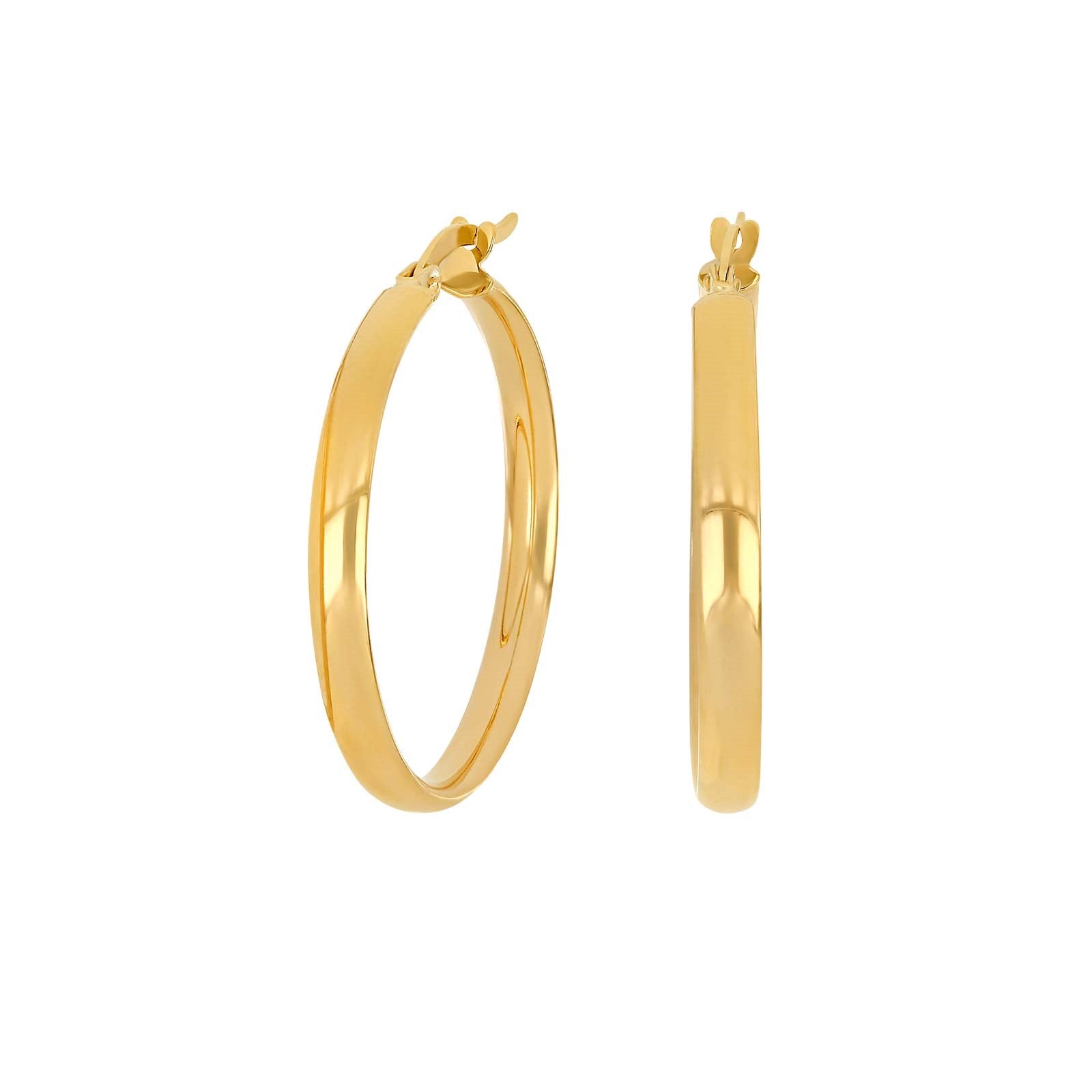 8kt. Goldohrringe 28mm