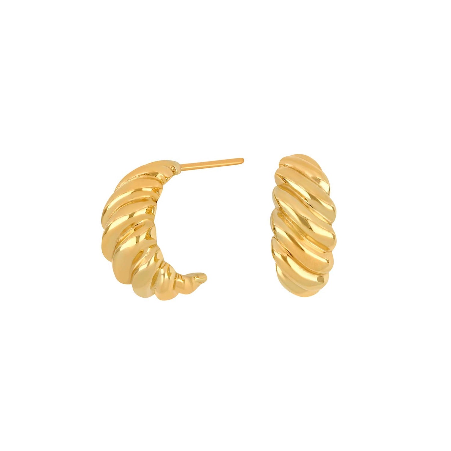 8kt. Goldohrringe