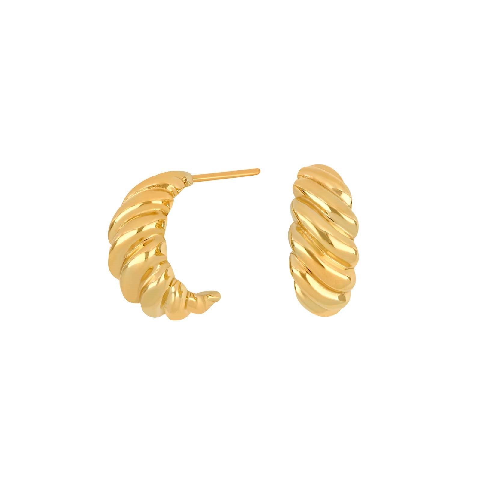 8kt. Goldohrringe