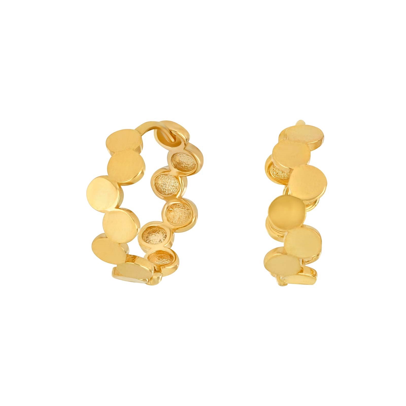 8kt. Goldohrringe