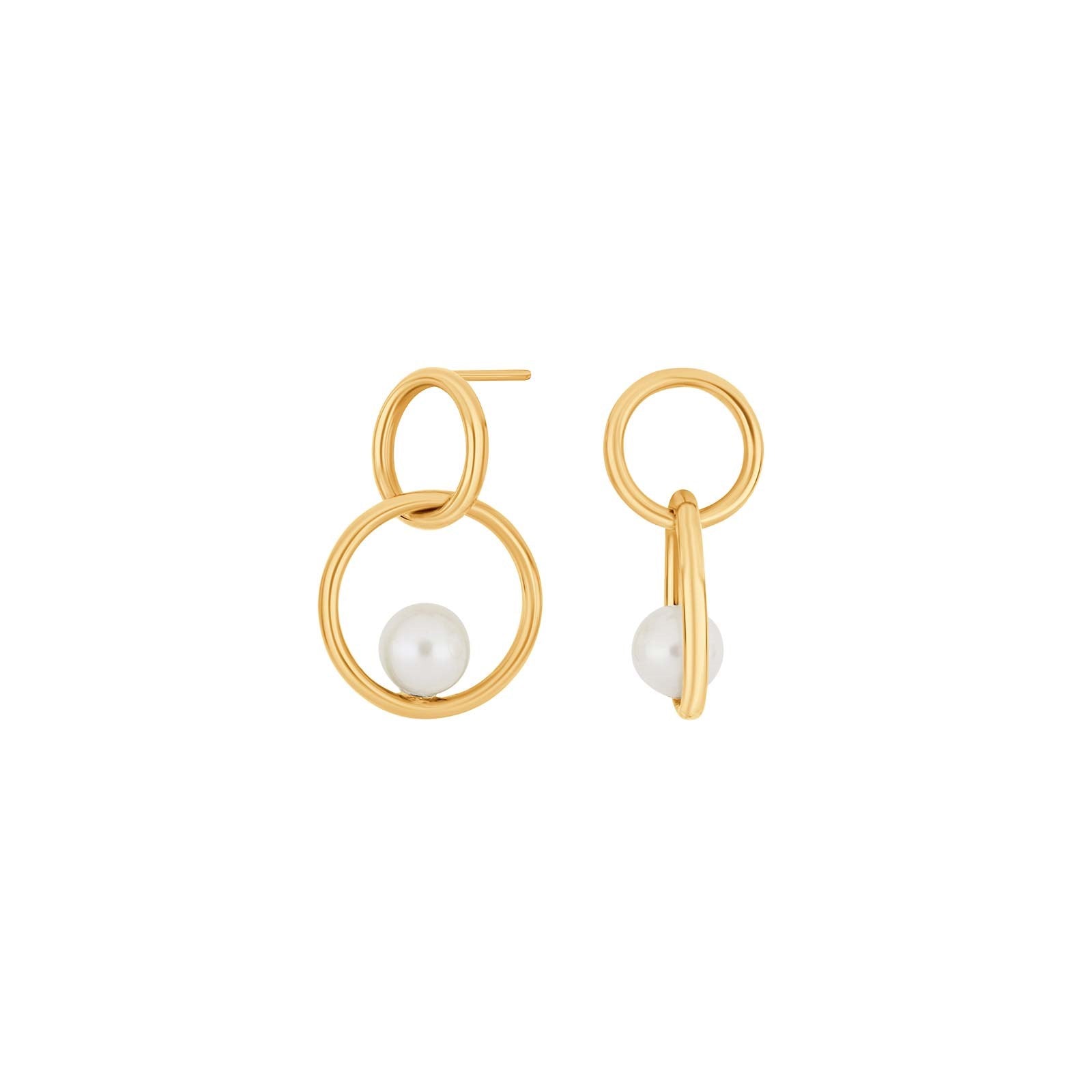 8ct. gold earrings