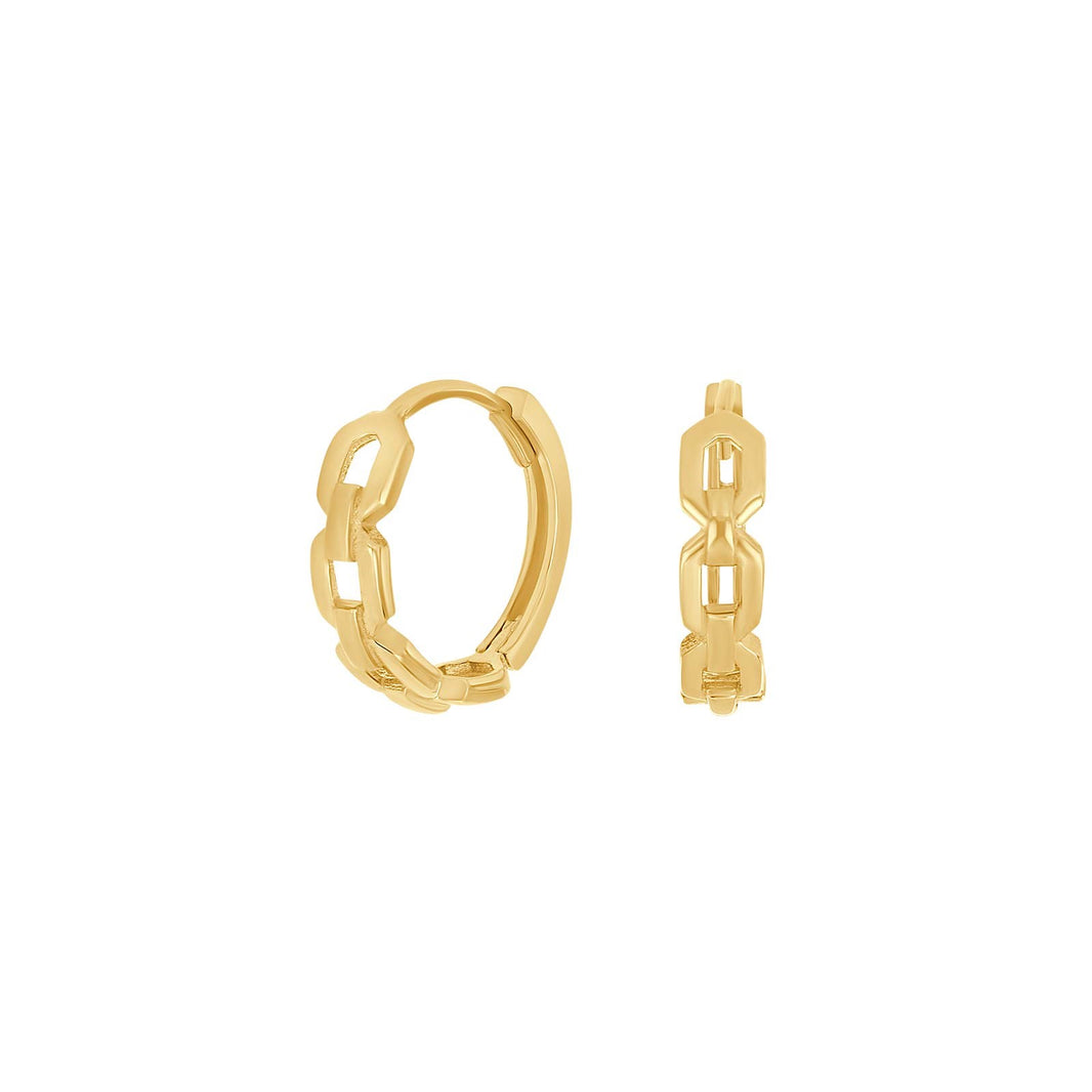 8ct. gold hoops