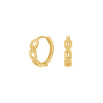 8ct. gold hoops