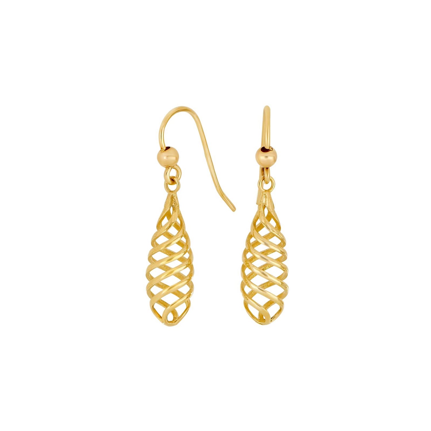 8kt. Gold Ohrringe